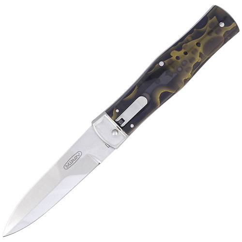 Mikov - Pružinový nůž Predator Raffir 241-BRa-1/KP - N690 - zelený - V1905950