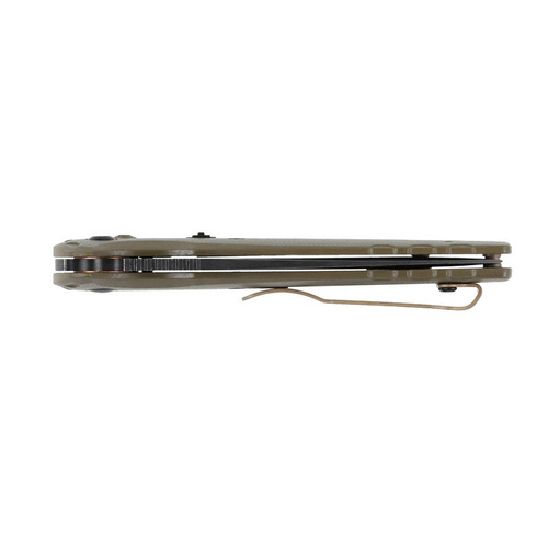 Benchmade - 4300BK-02 CLA Tactical Knife - CPM MagnaCut - Black / Brown - 4300BK-02