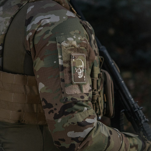 M-Tac - Morální nášivka Face of War - Cordura - MultiCam - 51389008