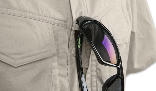 Helikon - Koszula Defender Mk2 - Krátký rukáv - PolyCo Ripstop - Olivově zelená - KO-DS2-PR-02