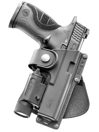 Fobus - Pouzdro pro Glock 17, 22, 31, S&amp;W, Ruger - Standardní pádlo - pravé - EM17
