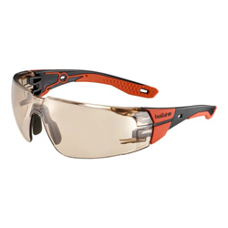 Bolle Safety - Ochranné brýle RUSH+ 2.0 - EN ISO 16321-1 - Platinum - Copper - RUSPMN31E