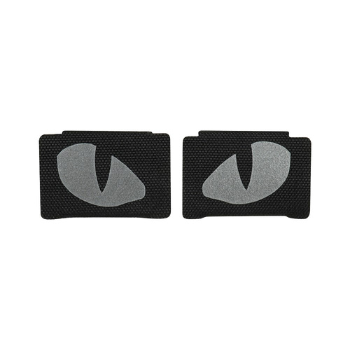 M-Tac - nášivka Tygří oči - 500D Cordura - laserový výsek - reflexní - černá - 51140299