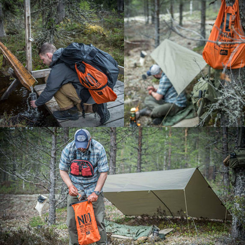 Helikon - Pytel na nečistoty 10 l - černý - AC-DTB-NL-01