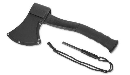 Schrade - Sekera pro extrémní přežití s křemenem - SCAXE2