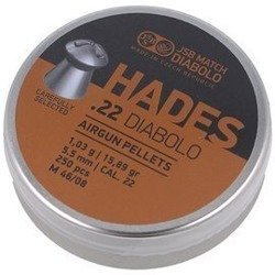 JSB - Diabolo Hades Pellets - .22 / 5,5 mm - 250 ks - 546290-250