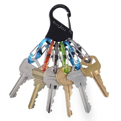 Nite Ize - Plastová skříňka S-Biner KeyRack Locker - černá - KLKP-01-R3