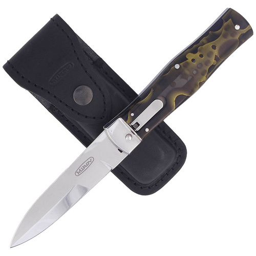 Mikov - Pružinový nůž Predator Raffir 241-BRa-1/KP - N690 - zelený - V1905950