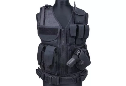 GFC Tactical - Taktická vesta KAM-39 - černá - GFT-18-001853