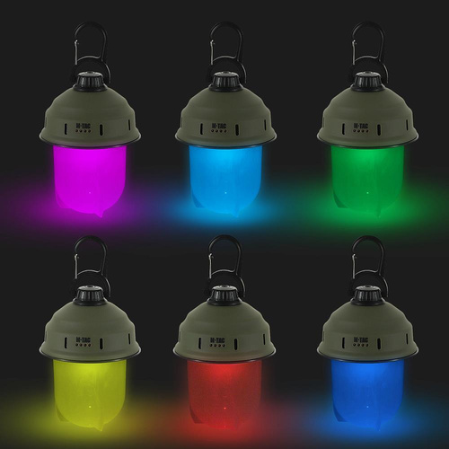 M-Tac - Nabíjecí cestovní světlo LED - olivové - MTC-KS078