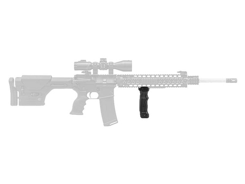 Leapers - Dvojnožka / přední rukojeť UTG® D Grip® - Picatinny - černá - MNT-DG02Q