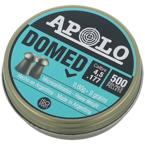 Apolo - Prémiové vzduchovkové granule s klenutou špičkou - .177 / 4,50 mm - 500 ks - E19913