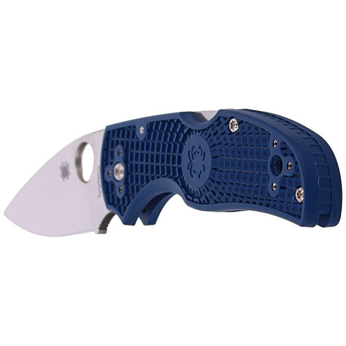 Spyderco - Zavírací nůž EDC Native 5 - Leaf-Shaped - FRN - CPM S110V - Dark Blue - C41DBL5
