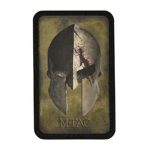 M-Tac - Nášivka na přilbu Spartan - Morale Patch - Ranger Green / Black - 51102023