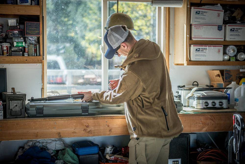 Helikon - Dvojitá fleecová bunda Patriot - námořnická modrá - BL-PAT-HF-37