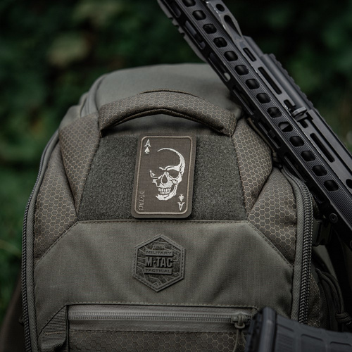 M-Tac - Morální nášivka Face of War - Cordura - Ranger Green - 51389023