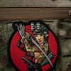 M-Tac - Tactical Girl №3 Yakuza Patch - PVC - Akvarel - Plnobarevné - 51116401