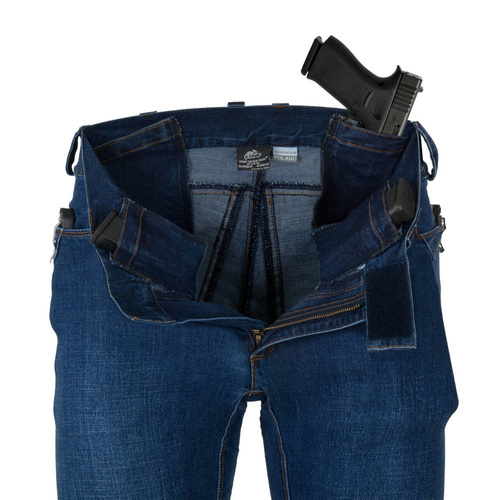 Helikon - CTP (Covert Tactical Pants®) Taktické kalhoty - džíny - modrá barva - SP-CTP-DD-96