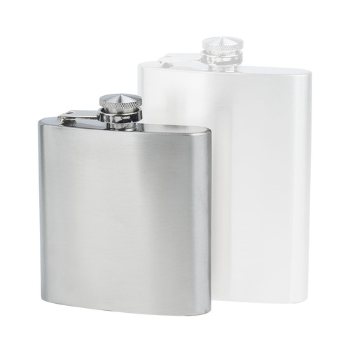 MFH - Nerezová baňka - 170 ml - chrom - 33273B