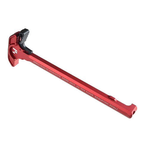 Strike Industries - Nabíjecí rukojeť s prodlouženou západkou - červená - ARCH-EL-RED
