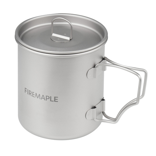 Fire Maple - Cestovní hrnek Alti - 600 ml - Titanium