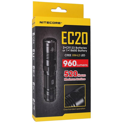 NiteCore - LED svítilna Explorer EC20 - 960 lm - EC20