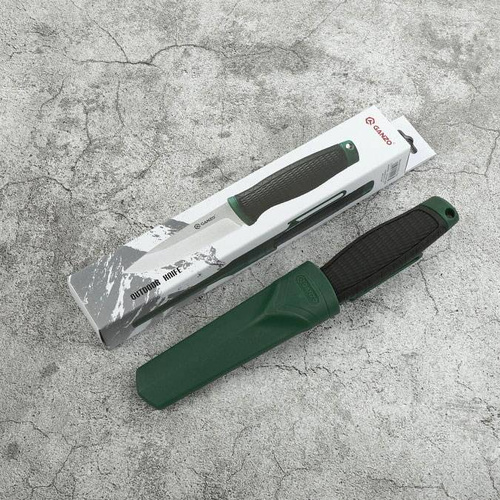Ganzo - Nůž pro přežití - 8Cr14 - černý / zelený - G806-GB