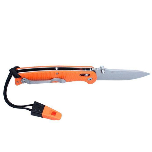 Ganzo - Zavírací nůž G7412P-OR-WS s píšťalkou - 440C - oranžový - G7412P-OR-WS