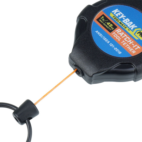 Key-Bak - ToolMate Ratch-It Tether 1 lb - 48" - ocelová kladka - 0KB6-3A433