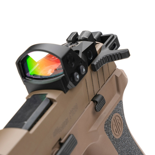 Strike Industries - oboustranná boční nabíjecí rukojeť pro pistoli Sig Sauer P320 - černá - SI-P320-CH