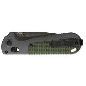 Benchmade - 430BK Zavírací nůž Redoubt - D2 - šedý/zelený - 430BK
