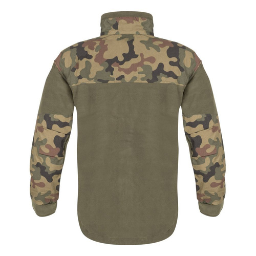 Helikon - Mikina Fleece Infantry - Black/PL Woodland - BL-INF-HF-17