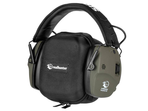 RealHunter - Aktivní chrániče sluchu Active ProSHOT BT - Olive - 258-050
