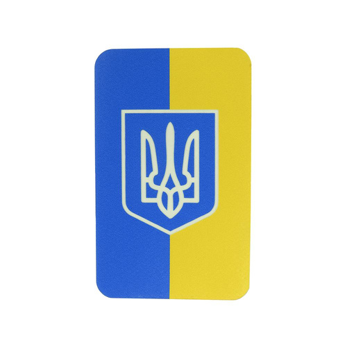 M-Tac - Nášivka - Vlajka Ukrajiny se znakem 80x50mm - Svislá - 51304099.