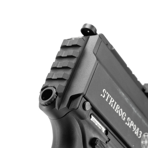 Strike Industries - Adaptér zadní desky Picatinny pro Stribog SP-9 Strike - černý - SI-SP9-PSA-BK