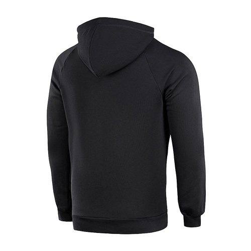 M-Tac - Bavlněná mikina s kapucí Raglan - černá - 20483002