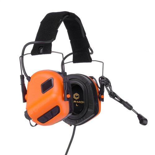 Earmor - Aktivní sluchátka M32 PLUS - Vivid Orange - M32-OG (PLUS)