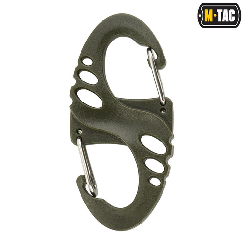 M-Tac - Dvojitá karabina S-Hook - olivová - MTC-SHKCRBNR-OD 