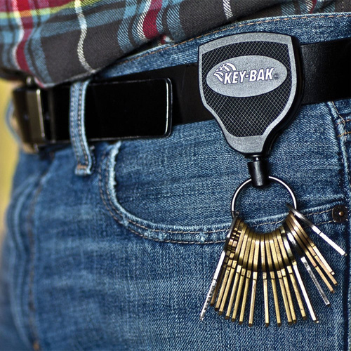 KEY-BAK - Samonavíjecí cívka na klíče SUPER48 Heavy Duty - 0S48-8034