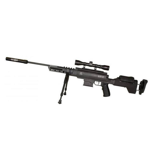 Black Ops - Odstřelovací vzduchovka s optikou 4x32 - 4,5 mm - B1008