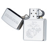 Zippo - Benzínový zapalovač Marines - Vysoce leštěný chrom - Z28478