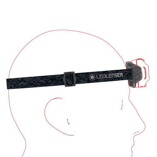 Ledlenser - HF4R Svítilna s jádrem hlavy - 500 lm - 1000 mAh - černá - 502790