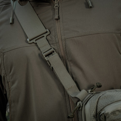 M-Tac - Laserem řezaná šestihranná taška přes rameno - Cordura - Ranger Green - 10241023