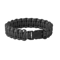 Helikon - Paracord náramek pro přežití - černý - AC-SBR-NL-01