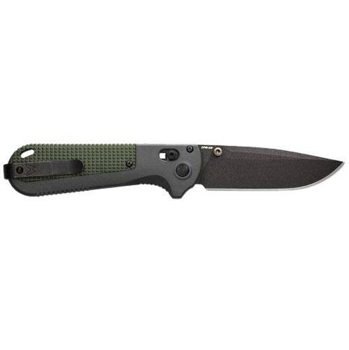 Benchmade - 430BK Zavírací nůž Redoubt - D2 - šedý/zelený - 430BK