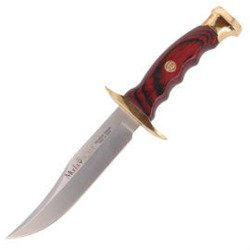 Muela - Lovecký nůž Bowie Pakkawood 140mm - BW-14