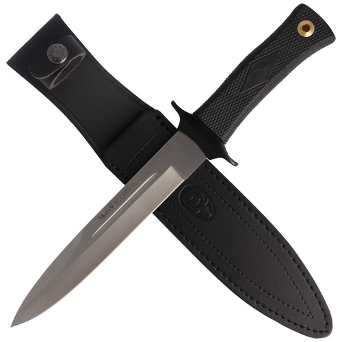 Muela - Taktický nůž s gumovou rukojetí 190 mm - SCORPION-19W