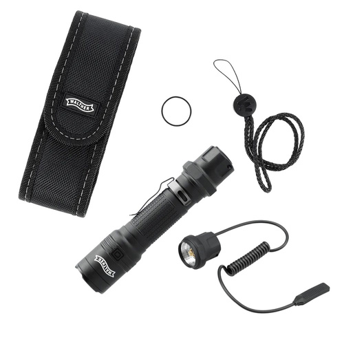 Walther - TFC1 Svítilna s gelovým dálkovým spínačem 300 mm - 1500 lm - černá