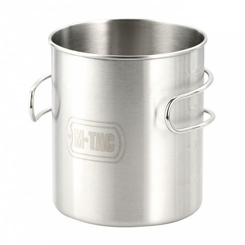 M-Tac - Nerezový hrnek se skládací rukojetí - 450 ml - CL1C-M37-A