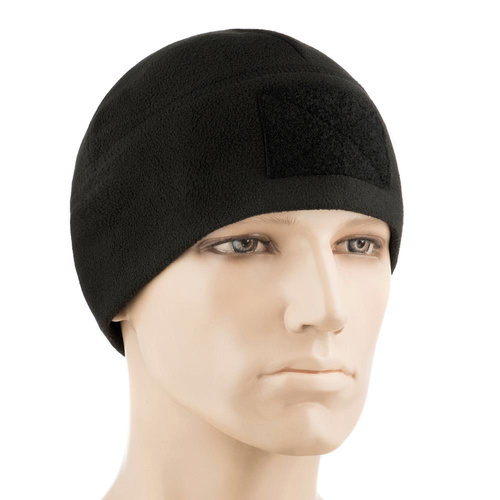 M-Tac - Zimní čepice s nášivkou Watch Cap Elite - Fleece - Black - 40017002